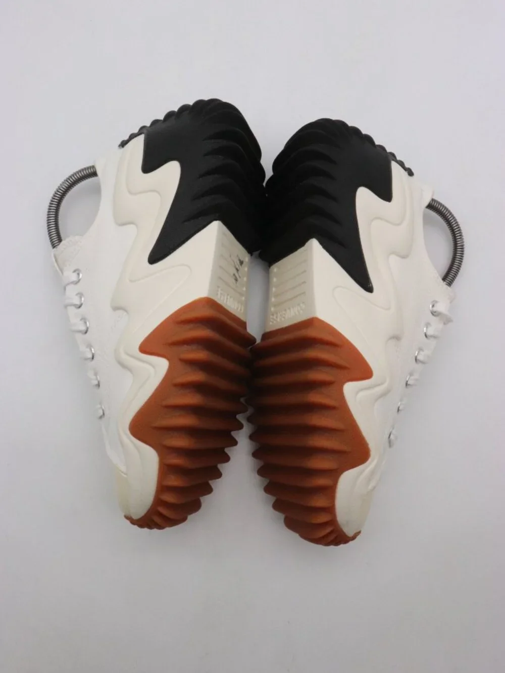 Converse Run Star Motion CX Women's 8 Mens 6.5 Platform Low White Black Gum 1728 - Picture 8 of 9